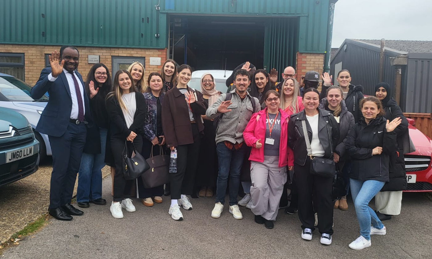 Luton Foodbank Newsletter – October 2025 11 Website Newsletter Images Future Leaders See Our Work in Action