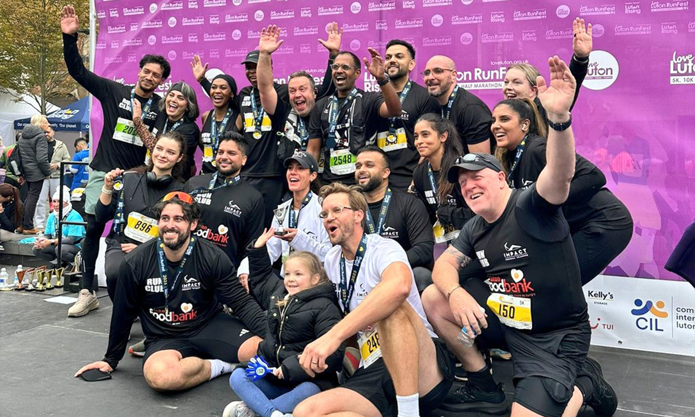 Luton Foodbank Newsletter – October 2025 9 Website Newsletter Images IMPACT PT Takes on Love Luton